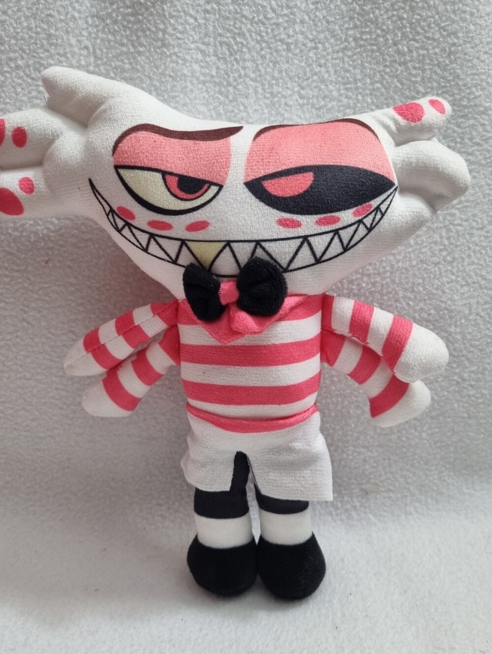 Hazbin Hotel Angel Dust Figure Plush Doll Alastor Stuffed Animal Kid's Toy